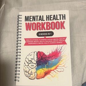 MENTAL HEALTH WORKBOOK 6 & 1 PLANNERS/NOTES/MENTAL HEALTH OVERVIEW MH NEW